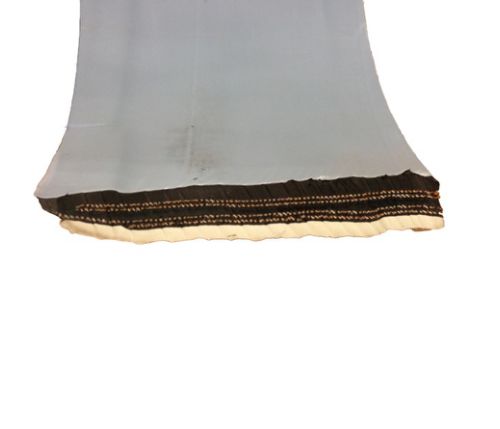 Vue coupe gaine caoutchouc