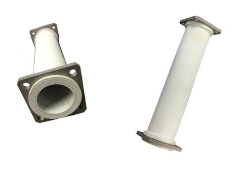 Gaines confectionnées avec brides inox