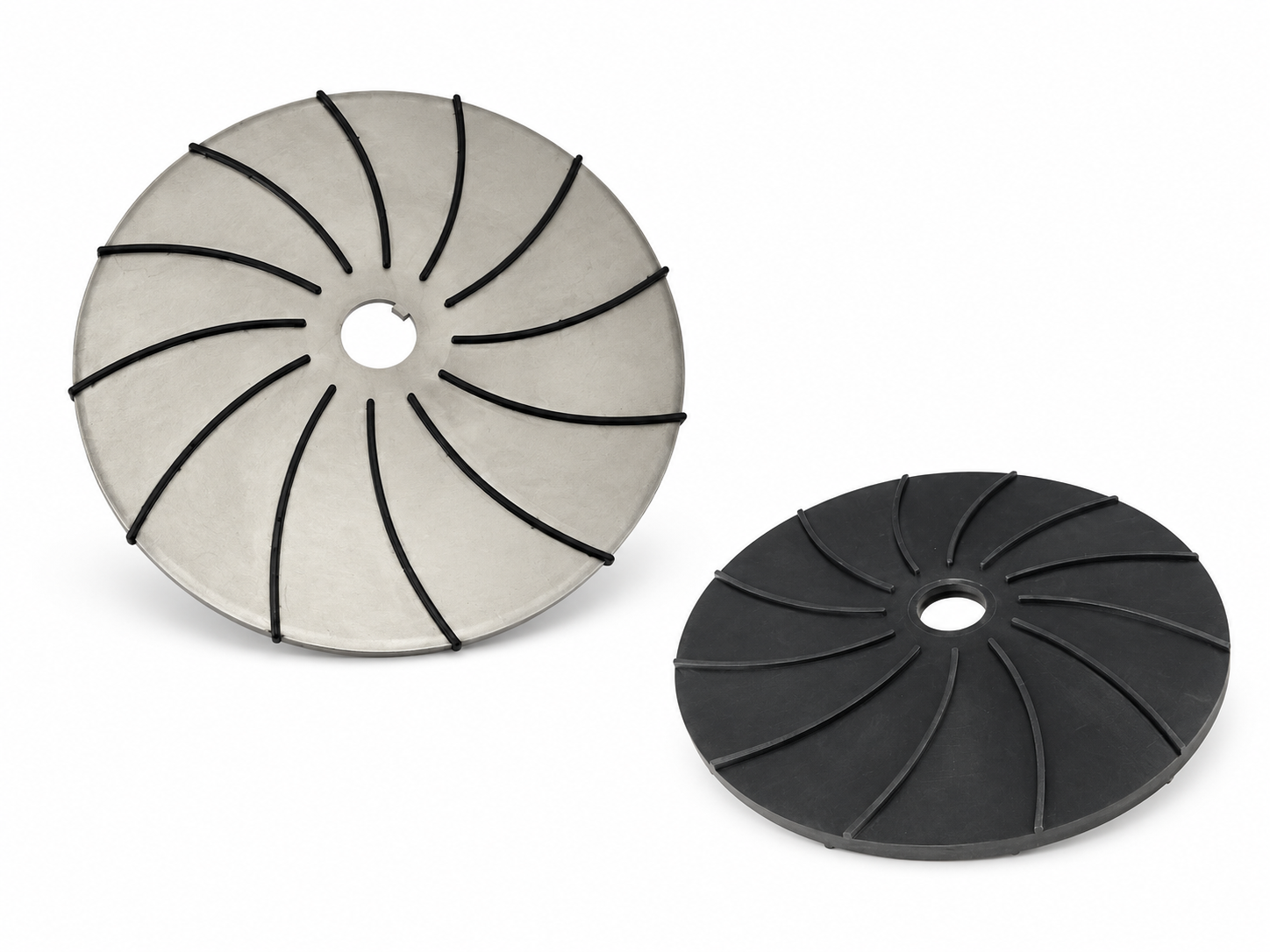 Surmoulage hélice - Inox - caoutchouc