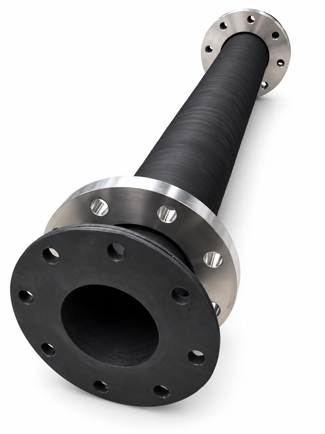Gaine à brides inox - Ø200 Long 2800 mm